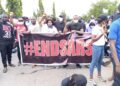 #EndSARS Protesters Attacked Police Station, Policeman killed,others hospitalised