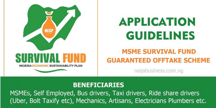 Apply For MSME Survival Fund Grant Off-take Stimulus Scheme