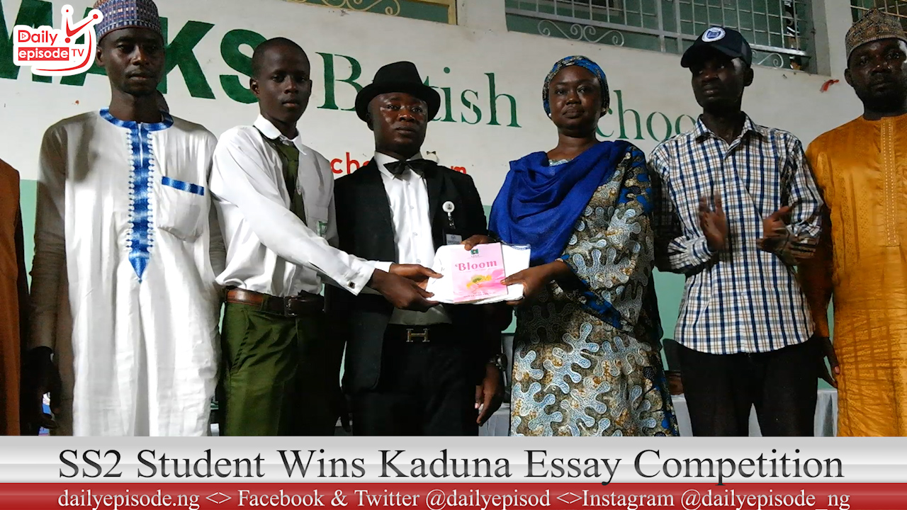 SS2 Student Wins Kaduna Essay Competition2