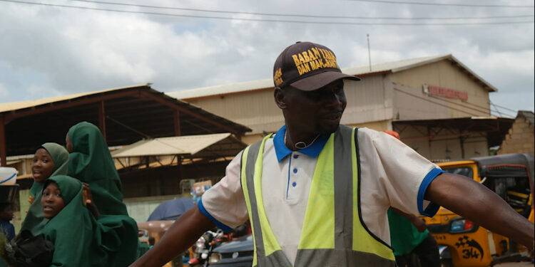 Crossing Schoolchildren