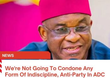 We’re Not Going To Condone Any Form Of Indiscipline, Anti-Party In ADC – David Mark