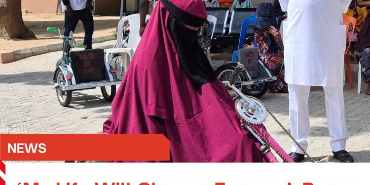 My Life Will Change Forever’: Borno ICRC Tricycle Beneficiary Dreams of Self-Reliance