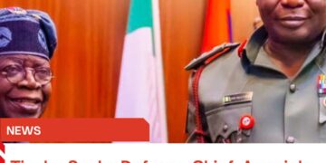 Tinubu Sacks Defence Chief, Appoints Oluyede as New Chief of Defence Staff