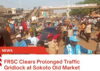 FRSC Clears Prolonged Traffic Gridlock at Sokoto Old Market