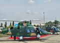 Did helicopter evacuate wounded terrorists at Kaboji Primary School in Niger State?